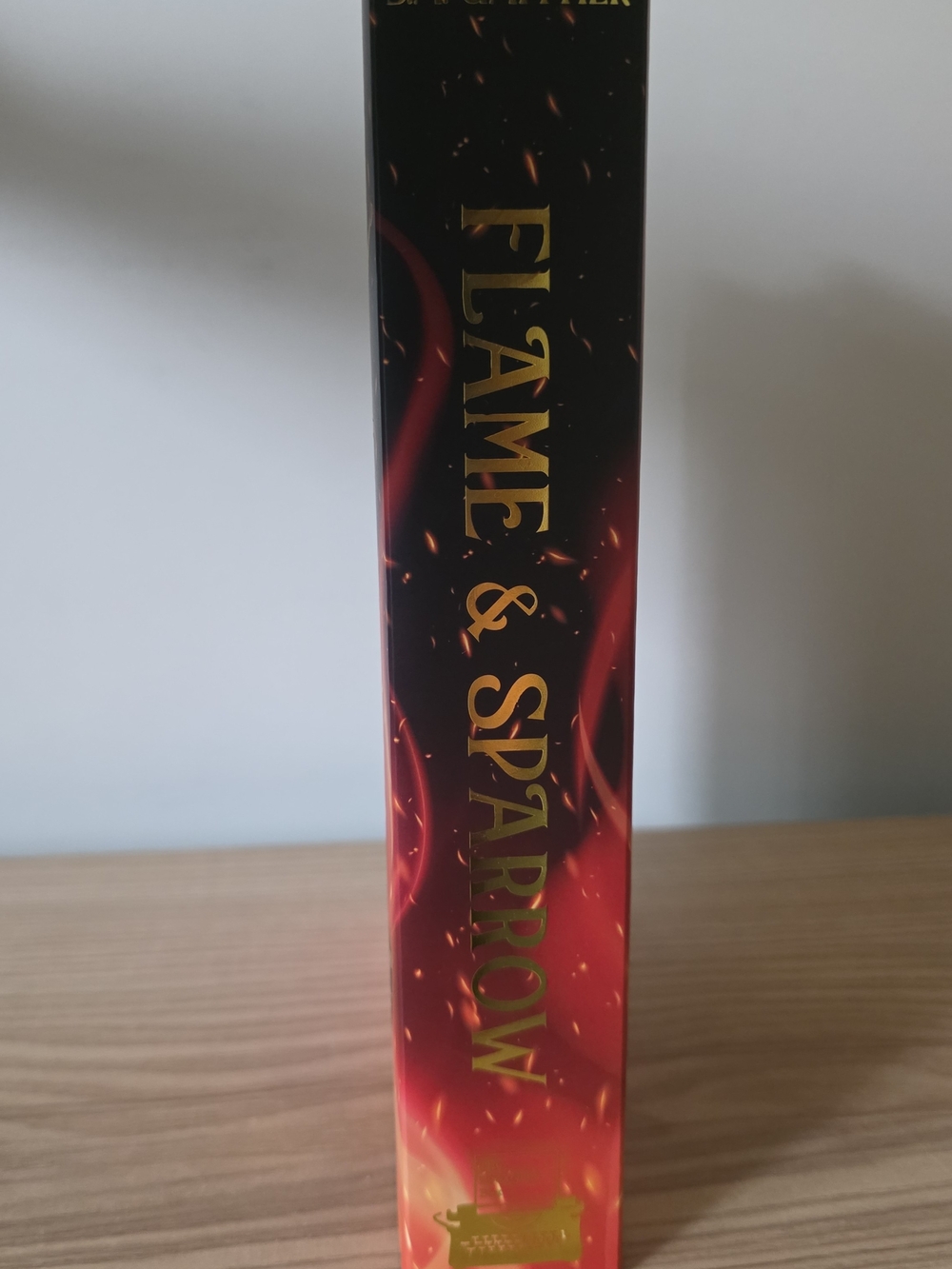 Flame & Sparrow Hardcover Book — Red and Gold Cover - Picture 5 of 6